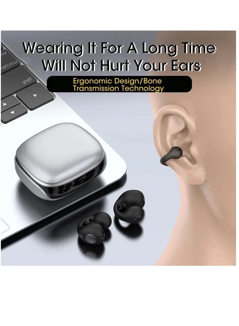 AROAQ TWS Bluetooth 5.3 Earphones Wireless Earbuds Sports Sound Earbuds Earring Earbuds  - Image 2
