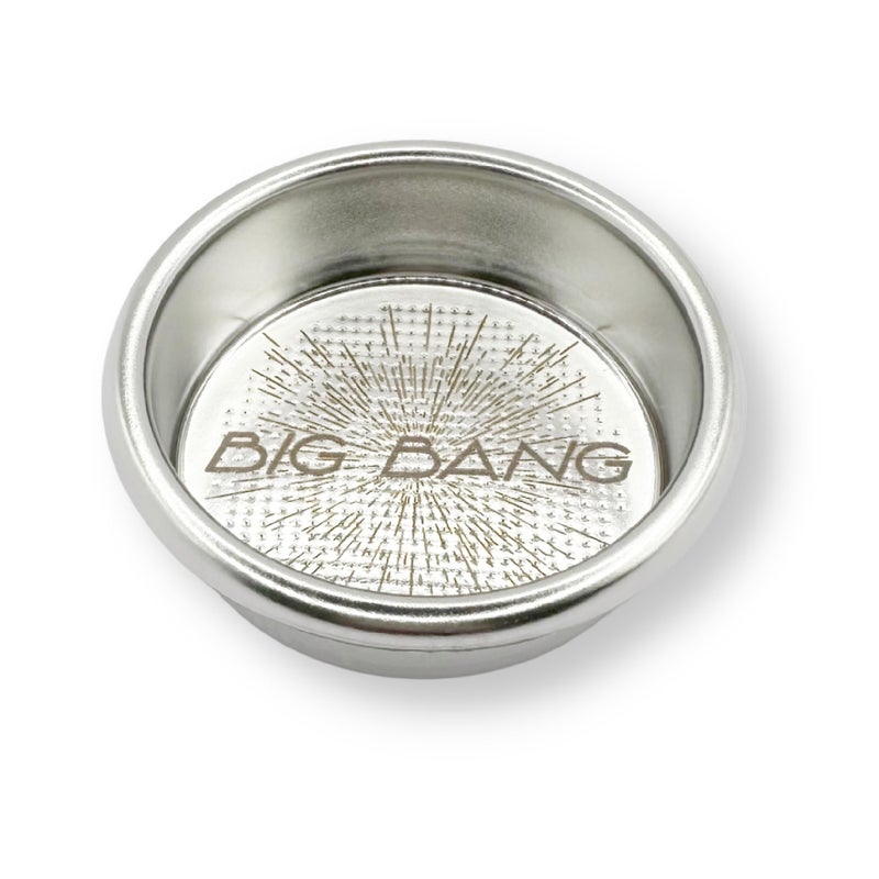 verybarista سلة فلتر دقة IMS Big Bang مصممة لرافعات بورتافيلتر بدون قاع 54 مم من Breville Sage، إسبريسو مزدوج (h23.5) - Image 1