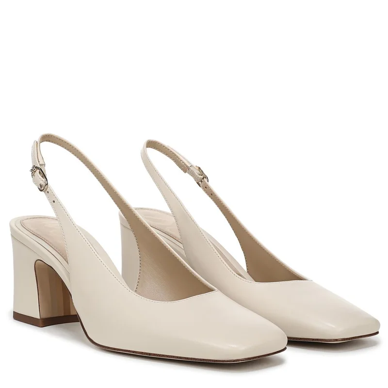 سام إيدلمان Lucille Block Heel Slingback