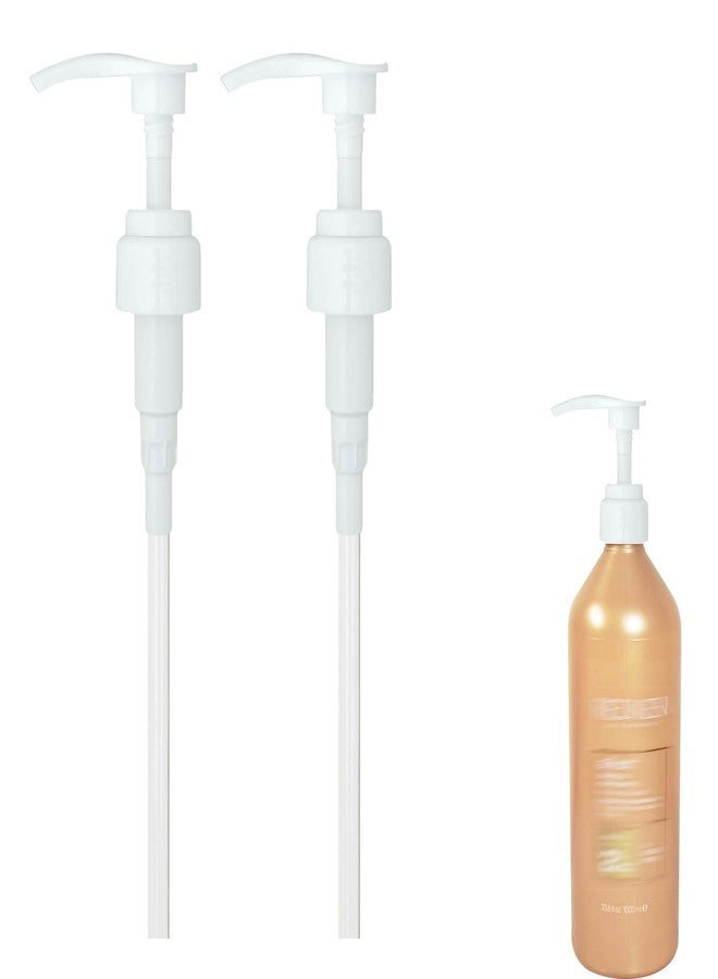gocola Shampoo/Conditioner Pump Compatible with Redken, 1 L/33.8 Fl Oz Bottles, Dispensing Liter Pump for Redken Shampoo and Conditioner, 2-Pack - Image 1