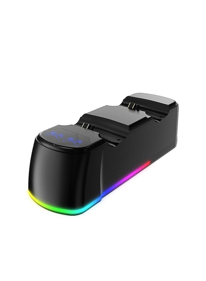 Neutral P4 Controller Dual Charging Dock With Charging Indicator, P4 Blu-ray Dual Charger, P4 Wireless Gaming Dock, Blu-ray Version - Image 5