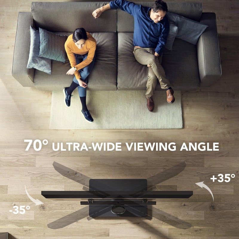 AX WABER Universal TV Floor Stand with Mount for 27 to 65 inch TVs,Swivel Standing TV Stand with 9 Level Height Adjustable,Space Saving Design Tall TV Stand for Living Room/Bedroom/Dorm/Corner Black - Image 4