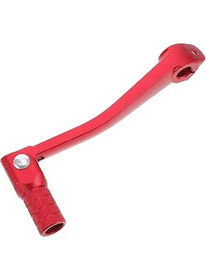Red Aluminum Alloy Folding Motorcycle Gear Shifter Lever For XR50 Dirt Bike - Image 1