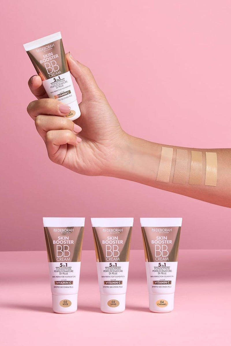 DEBORAH Skin Booster BB Cream whit Vitamin C n. 04 Caramel - Image 3