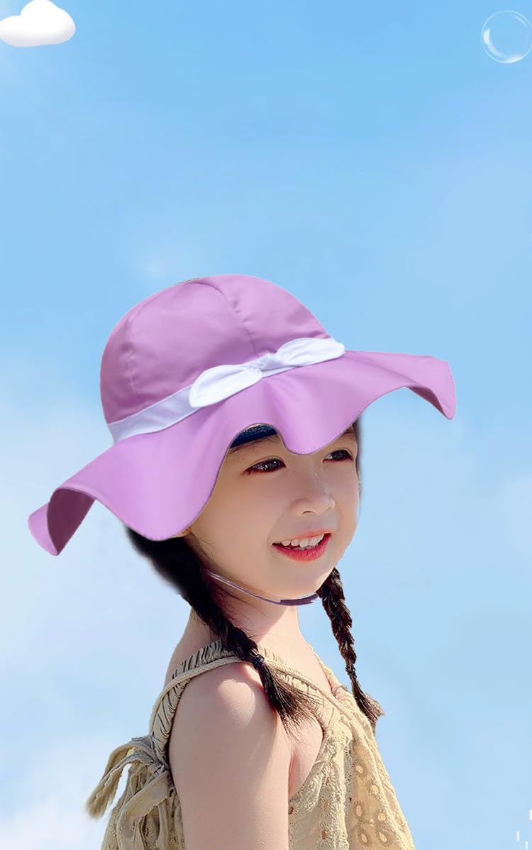 Vimeet SNW Kid Baby Summer Hat Baby Sun Hat Hip Hop Hat Baseball Cap Baby Cap Purple - Image 3