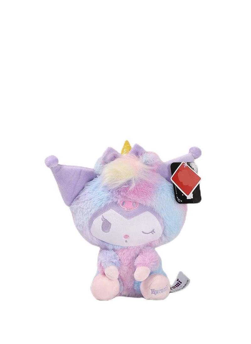 Y&D Sanrio Colorful Unicorn Series Kuromi My Melody Cinnamoroll Soft HK Stuffed Plush Doll Good Gift for Kids 28cm  - Image 3