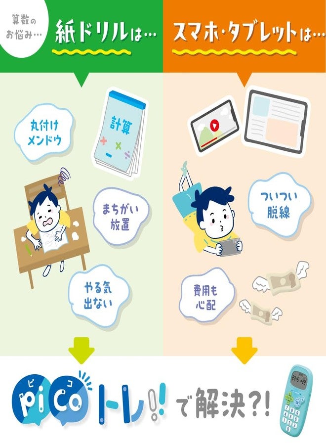 Sonic GS-1139-V Minute Drill for Arithmetic Calculation, Uka Suppo, Picotre, Violet - Image 3