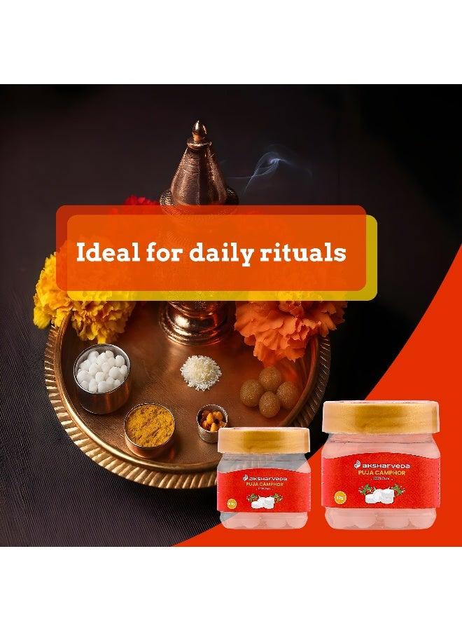 Aksharveda 100% Pure Camphor Crystals | Kapoor – 15g - Image 4