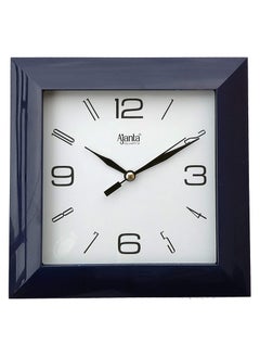 Ajanta Ajanta 7 Inches Wall Clock for Home Offces Bedroom Living Room Kitchen Step Movement Black  - Image 1