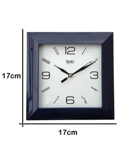 Ajanta Ajanta 7 Inches Wall Clock for Home Offces Bedroom Living Room Kitchen Step Movement Black  - Image 2