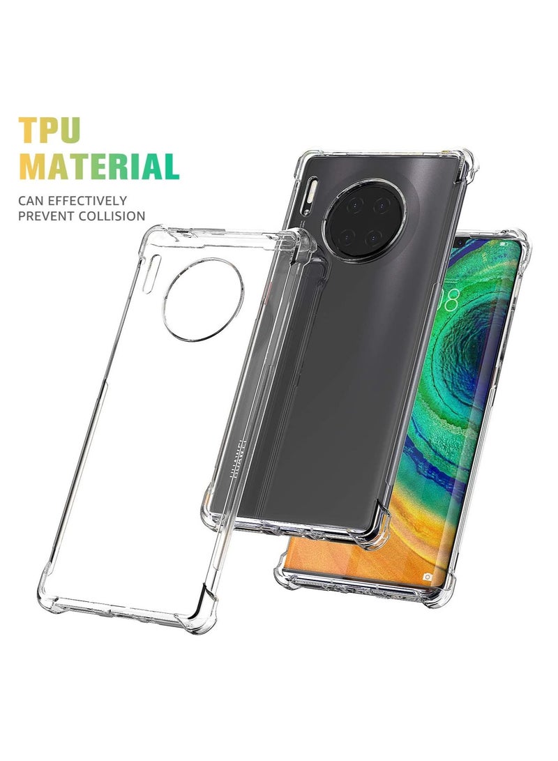 LEDIN Huawei Mate 30 Pro 5G Case, Four-Corner Thickened Protections,Alpha Clear Case Compatible With Huawei Mate 30 Pro - Image 4