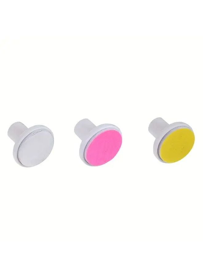 3pcs Grinding Wheel Polishing Discs Heavy Duty Plastic Nail Trimmer Replacement Pads - Image 5