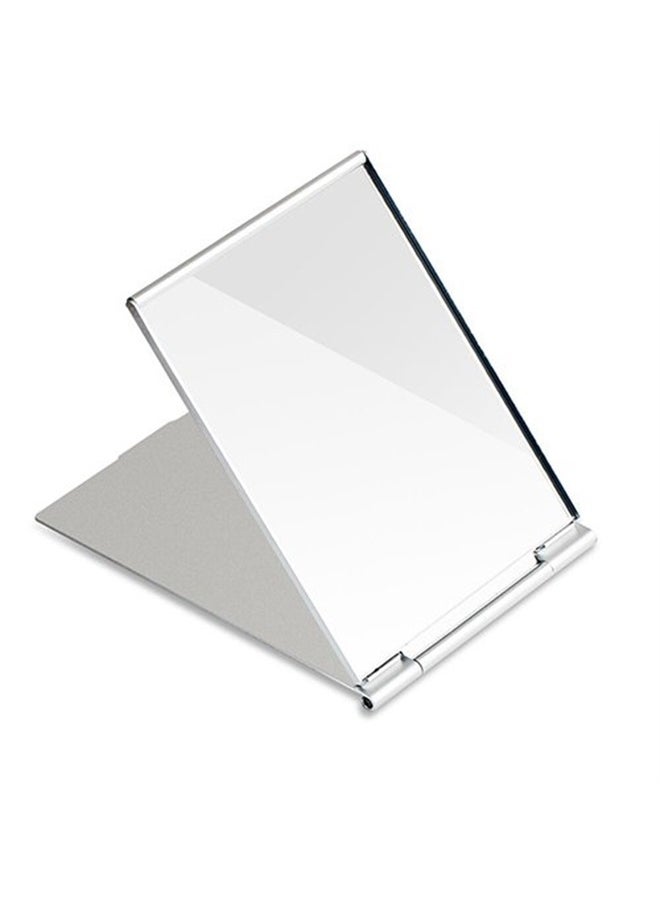 g2plus Portable Folding Vanity Mirror，Single Side Travel Shower Shaving Mirror, 4.5'' x 3.15'' x 0.1'' Small Folding Mirror for Travel, Bathroom, Makeup, Beauty, Grooming  - Image 1