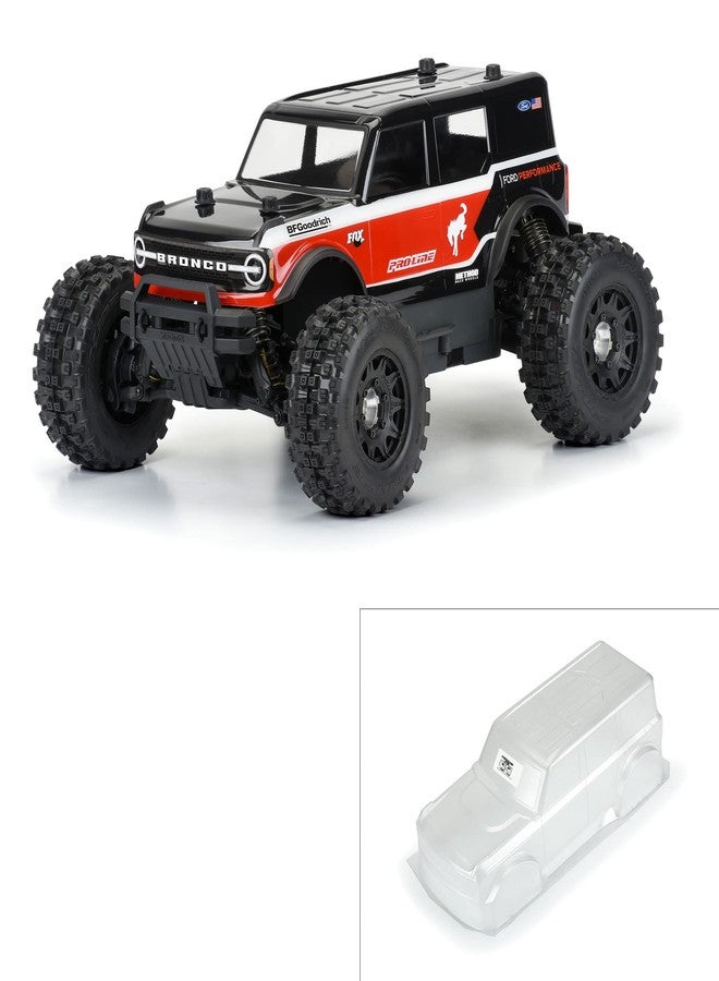 Pro-line Racing 1/10 2021 Ford Bronco Clear Body Granite/Vorteks PRO359100 Car/Truck Bodies Wings & Decals - Image 1