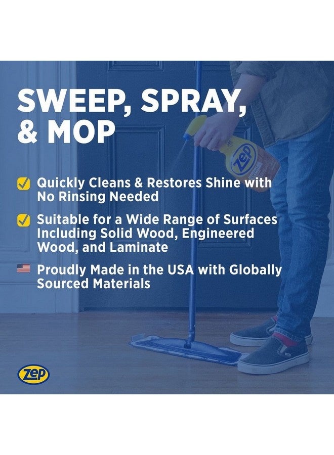 Zep Ready-To-Use Hardwood and Laminate Floor Cleaner 946 ml ZUHLF32 - Image 3
