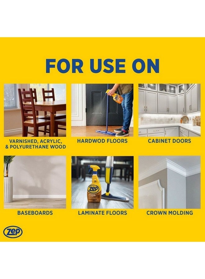 Zep Ready-To-Use Hardwood and Laminate Floor Cleaner 946 ml ZUHLF32 - Image 4