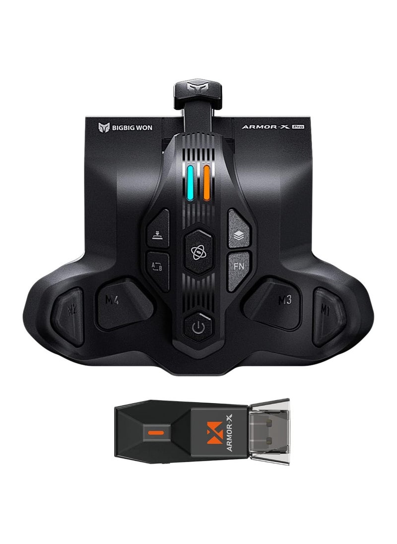 BIGBIG WON BIGBIG WON Controller Paddles, ARMOR-X Pro for Xbox Series Playing on Xbox Series X|S/Xbox One/Switch/Win, 6 Axis Gyro Motion Aim|Turbo Wireless Back Button Attachment for Xbox Series X|S Controller  - Image 1