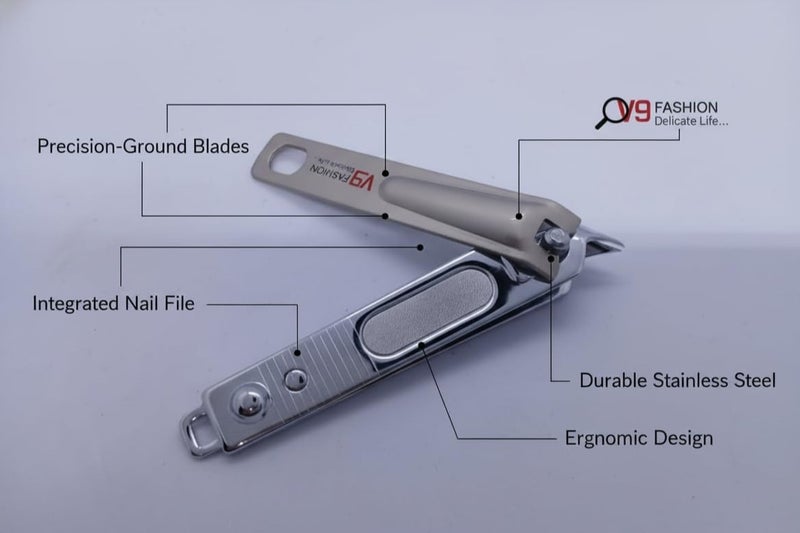 قصافة أظافر معدنية كبيرة – V9 VT808 - Image 2