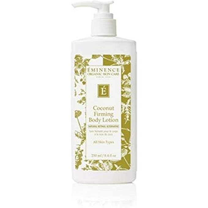 Organic Skincare Coconut Firming Body Lotion, 8.4 Fluid Ounce