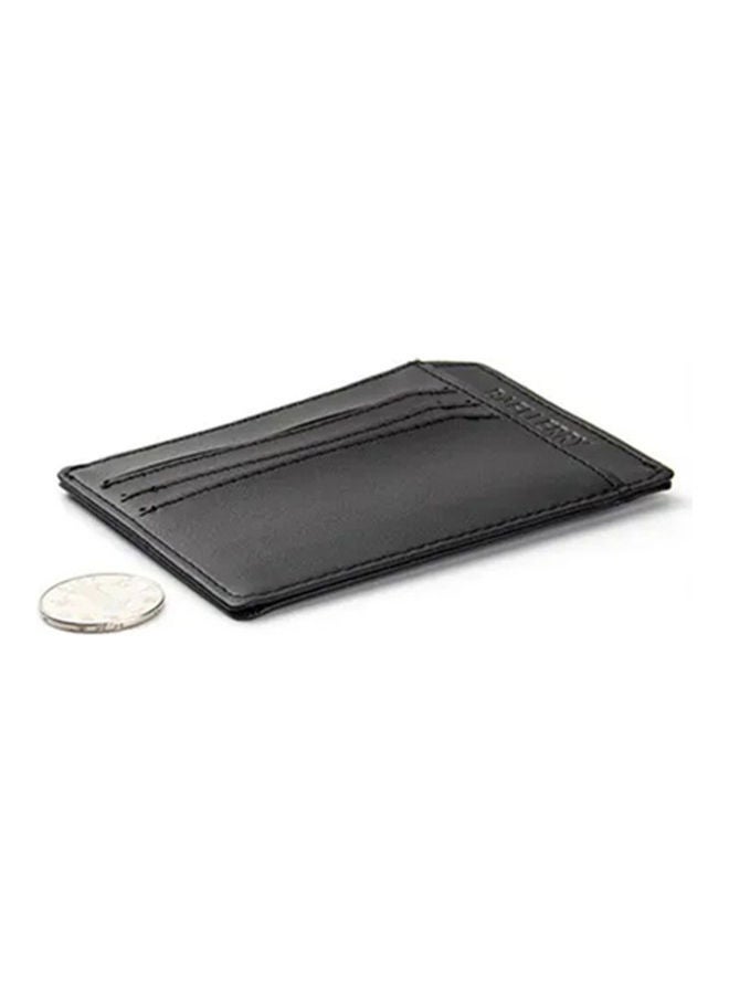 نيبمينينت حامل بطاقات كاجوال رفيع أسود - Image 3