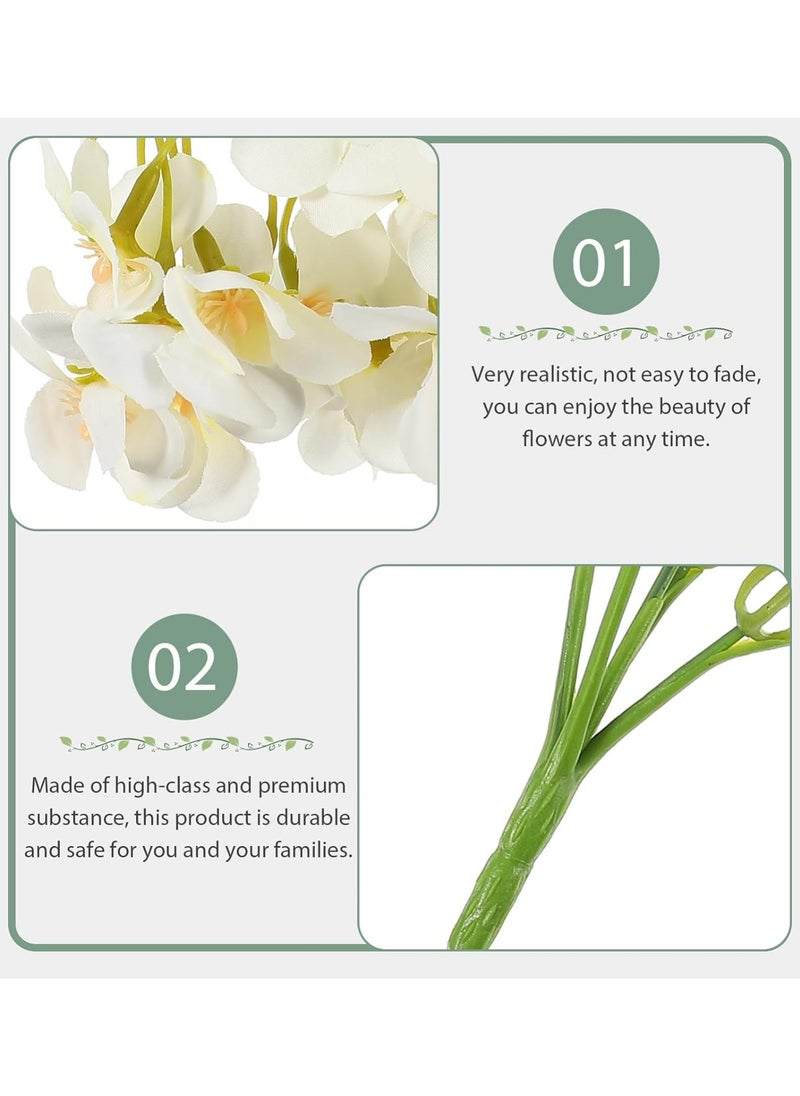 2 Bunch Artificial Crabapple Artificial Decoration Wedding Decor Artificial Flowers Plant Simulation Simulation Begonia Simulated Decor Plastic