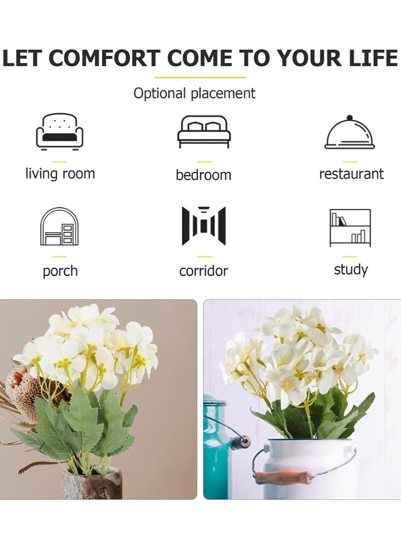 2 Bunch Artificial Crabapple Artificial Decoration Wedding Decor Artificial Flowers Plant Simulation Simulation Begonia Simulated Decor Plastic