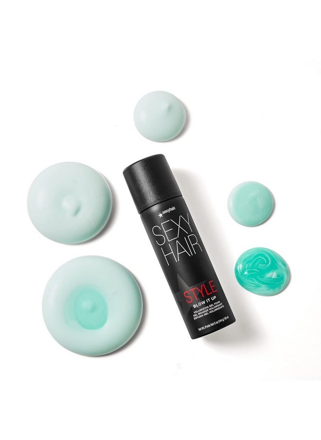 Sexy Hair - SexyHair Style Blow It Up Volumizing Gel Foam, 5 Oz | Up to 50% More Volume | Adds Shine - Image 1