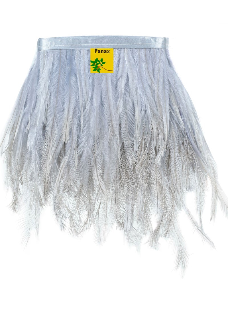 PanaX Goose Feather Fringe Trim 14-22 cm  2.5 yard - Image 1