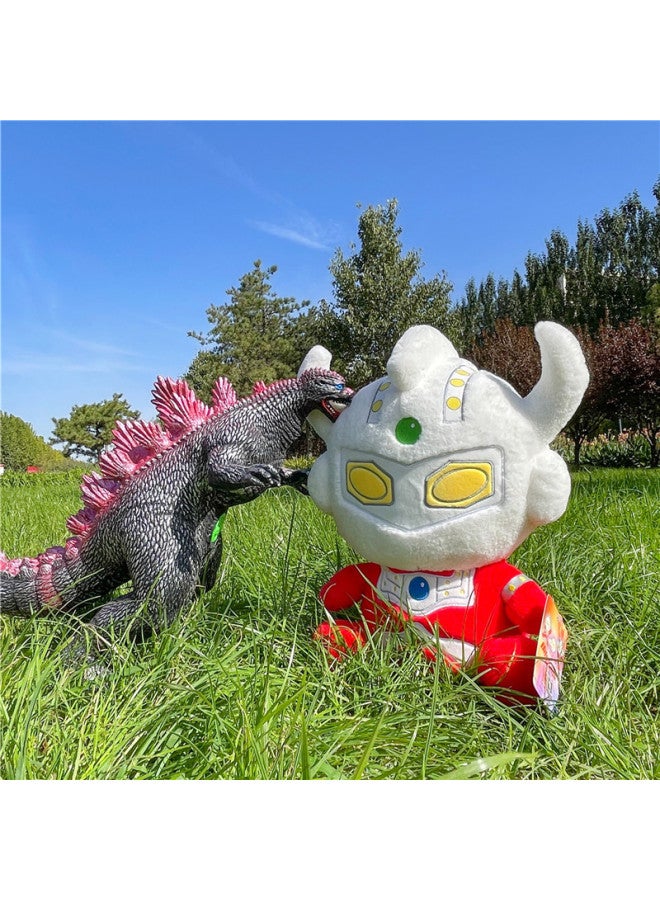 Super Soft Doll Plush Toy Winter Boys' Ragdoll Ultraman Sleeping Pillow Children Doll Bed-Specifications:Tyro Ultraman 35cm-Color:Red  - Image 1