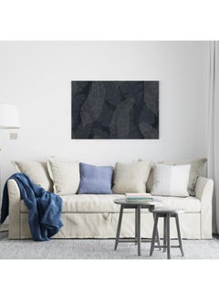 Home Gallery Bold Banana leaf Printed canvas wall art  - Image 2