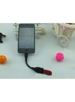 Generic 0tg Mike V8 OTG Data Cable V8 Interface 9100 Connection Mobile Phone Tablet OTG OTG Data Cable-Color:Black  - Image 3