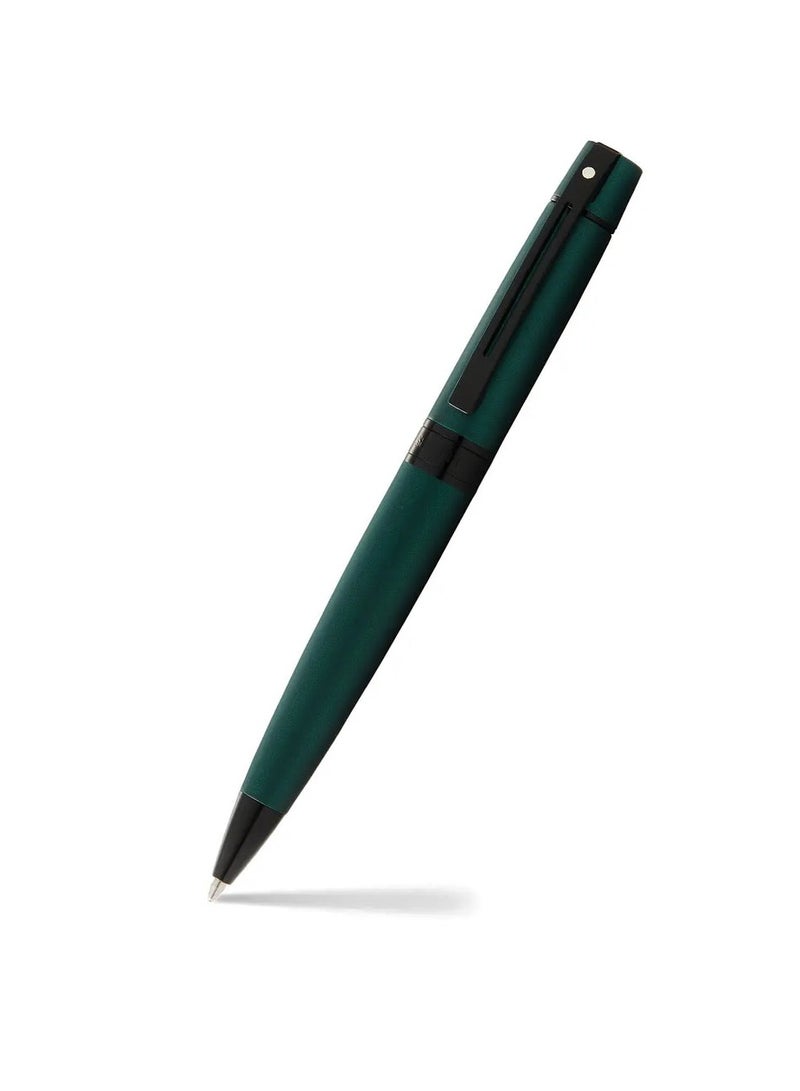 Sheaffer® 300 Matte Green with Polished Black Trims Ballpoint Pen - Image 1