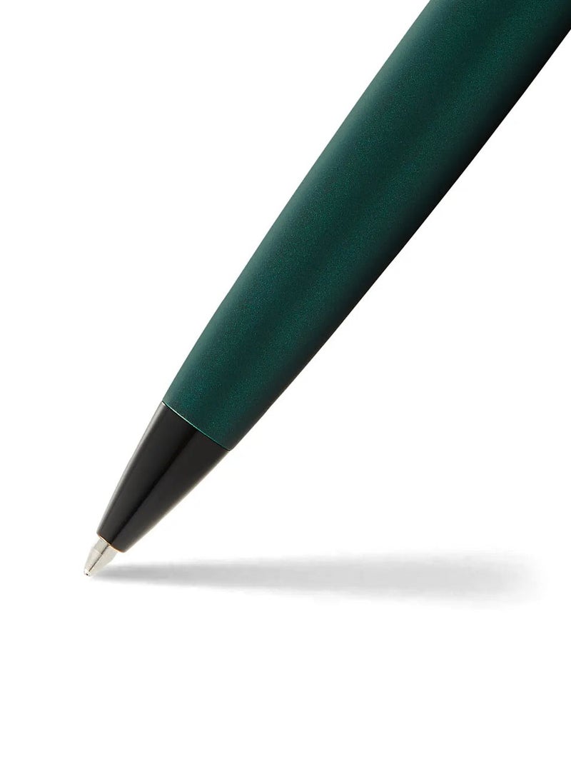 Sheaffer® 300 Matte Green with Polished Black Trims Ballpoint Pen - Image 3
