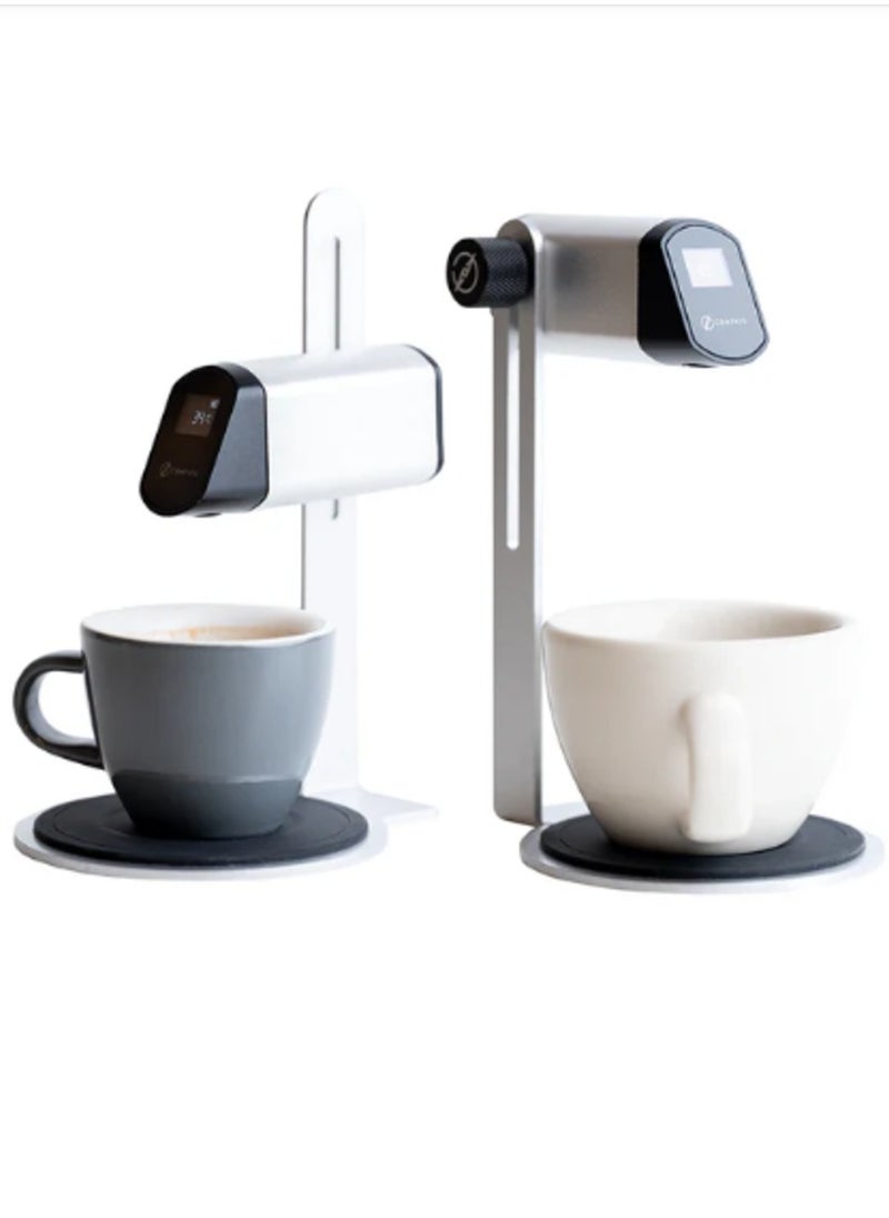 nucleus - Compass Temperature Reader, Contactless Temperature Sensor, USB Rechargeable, Adjustable Height, Fits various sizes of Mugs & Cups - Image 1