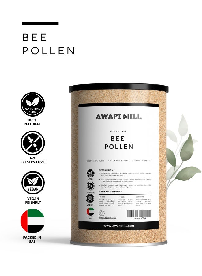 أباميك حبيبات حبوب لقاح النحل الخام من أوافي ميل | كنز الطبيعة الذهبي | مكون فاخر لإضفاء لمسة مميزة على أطباقك - 500 غرام | 17.6 أونصة - Image 2