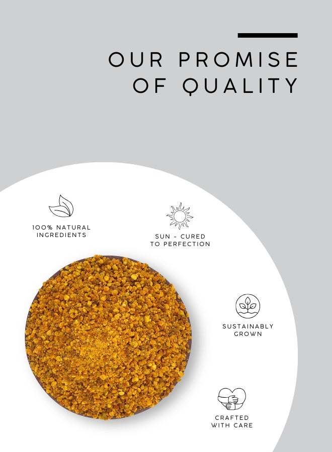 أباميك حبيبات حبوب لقاح النحل الخام من أوافي ميل | كنز الطبيعة الذهبي | مكون فاخر لإضفاء لمسة مميزة على أطباقك - 500 غرام | 17.6 أونصة - Image 4