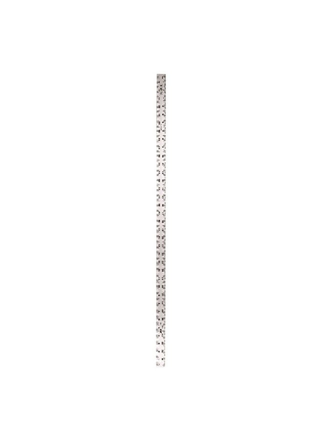 ACE Straight Edge Aluminum Yardstick Silver 36 x 1 1/8inch 20967  - Image 2