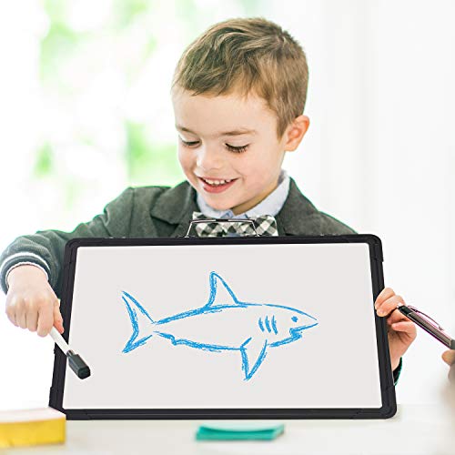 TSJ OFFICE Small Dry Erase White Board - TSJ OFFICE 12" x 16" Mini Easel Desktop Double Sided Whiteboard, Portable Magnetic Board on Table Top with Holder for Drawing, Teacher Instruction, Memo Board - Image 5