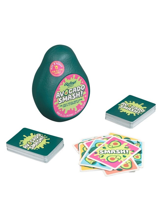 Ridley's Ridley's Avocado Smash! 71 Piece Family Action Card Game with Storage Case,1 ea  - Image 1