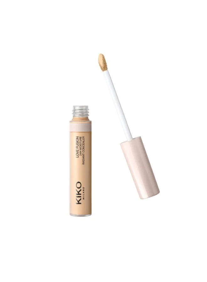 Kiko Milano HAZELNUT LOVE FUSION 24H MOISTURE RADIANT CONCEALER for Women | Best Price UAE