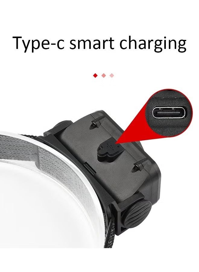 CYCLE ZONE LED Headlamp Rechargeable, Motion Sensor 1000 Lumen Super Bright Head Lamps Outdoor LED Rechargeable, Headlamp for Night Walking, Running, Hiking & Outdoor Camping Gear - Image 5