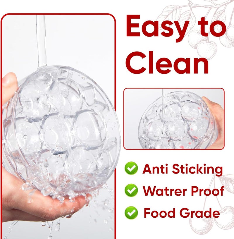 YYP 7 in 1 Cherry Pitter Tool for Multiple Cherries Seed Remover Quick and Effortless Removal Suitable for kitchen, Save Time & Space for Making Cherry Jam - Image 5
