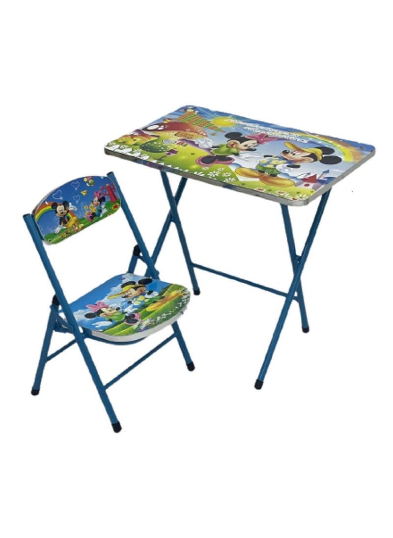 Generic - Newest Folding Study Table And Chair - Image 1