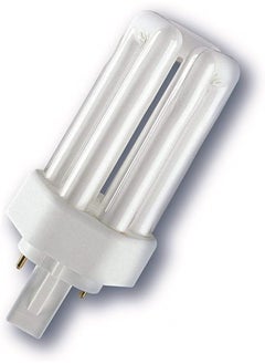 Osram Osram Dulux T Compact fluorescent lamp 13W 830 Plus G24d, 3000k Warm White - Pack of 5  - Image 2