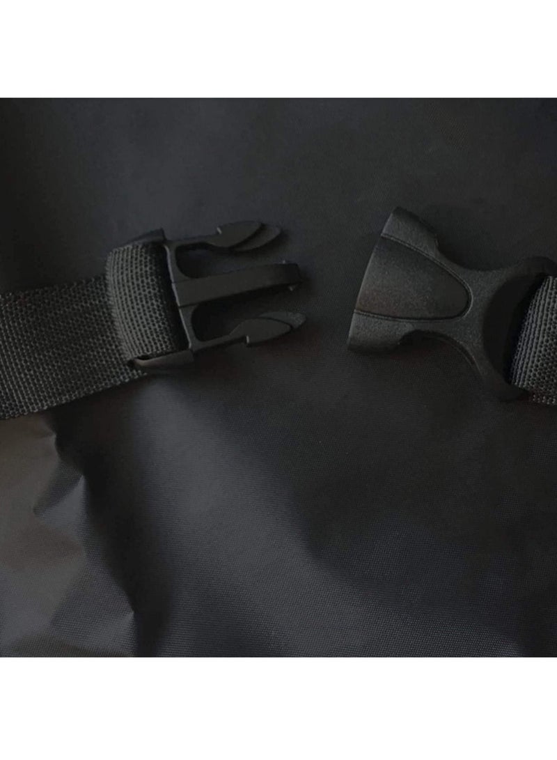 غطاء الدراجة لدراجتي دراجة وغطاء للمطر للدراجة وغطاء للمطر مقاوم للماء لجميع الأحوال الجوية ومقاوم للغبار والحماية من الأشعة فوق البنفسجية مثالي لدراجة جبلية على الطريق - Image 4