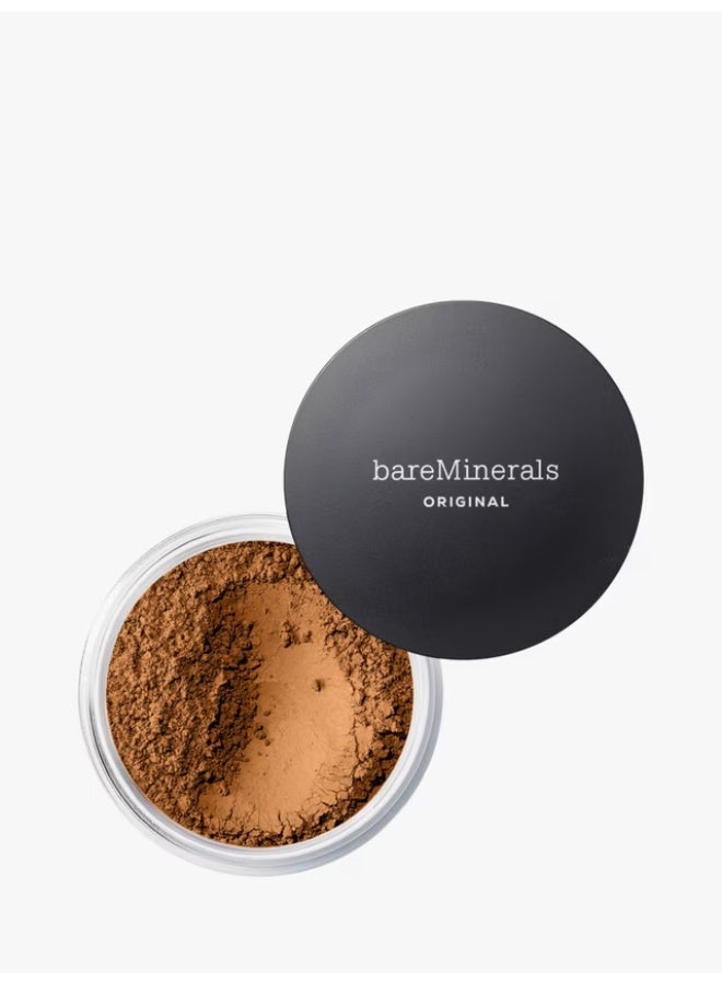 كريم أساس bareMinerals الأصلي بعامل حماية من الشمس 15، لون محايد داكن 24، 8 غرام - Image 1