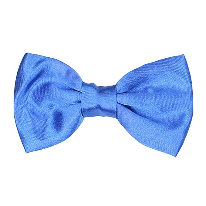 VASH GIRLYZ ATTIRE The Perfect Classic Satin Pre-Tied Bow Tie Formal Solid Tuxedo Bowtie Adjustable Length Many Colors and Styles Bow for Adults and Children