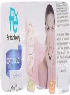 Fe Fe Cotton Pads For Women, 70 Pieces 