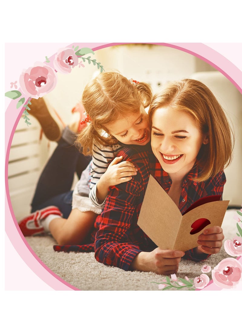 Captaintech 6 Pcs Card with Envelopes Loving Day Cards for Her Him   Husband Wife Personalized Romantic Anniversary Birthday Gift - Image 4