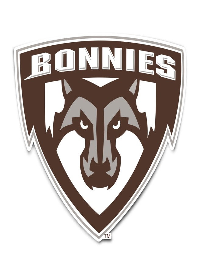 Desert Cactus St. Bonaventure University Bonnies Bonas SBU Vinyl Decal Laptop Water Bottle Car Scrapbook Sticker (IND 00003) - Image 1